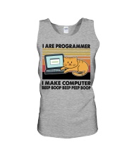 I Are Programmer Unisex Tank tile