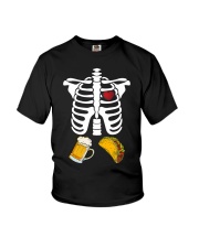 Beer Tacos Skeleton Youth T-Shirt tile