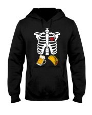 Beer Tacos Skeleton Hooded Sweatshirt tile
