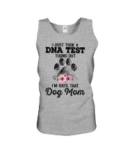 I Just Took A Dna Test - Turns Out Im That Dog Mom Unisex Tank tile