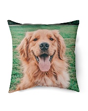 Big Face Golden Retriever Indoor Pillow - 16” x 16” thumbnail