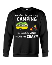 Camping Is Good Crewneck Sweatshirt tile