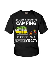 Camping Is Good Youth T-Shirt tile