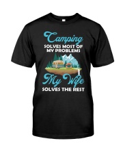 Camping Solves Most Of My Problems Classic T-Shirt tile