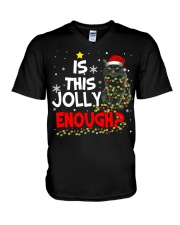 Is This Jolly Enough V-Neck T-Shirt tile