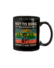 I Was Avoiding People Before It Was Trendy Mug tile