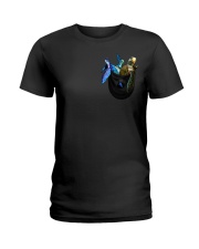Turtles In Pocket Ladies T-Shirt tile