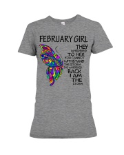 February Girl Premium Fit Ladies Tee tile