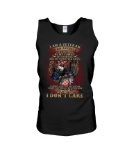 A Veteran And Asshole Unisex Tank tile