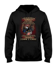 A Veteran And Asshole Hooded Sweatshirt front