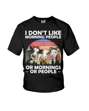 I Don't Like Morning People Youth T-Shirt tile