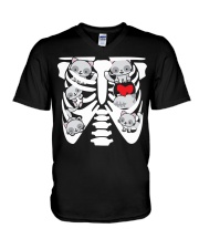 Cat In Your Bone V-Neck T-Shirt tile