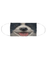 Big Face Border Collie Cloth face mask aos-face-mask-coverlet-lifestyle-front-01