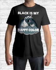 Black Is My Happy Color Classic T-Shirt lifestyle-mens-crewneck-front-1