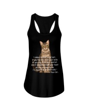 Cat By Your Side Ladies Flowy Tank tile
