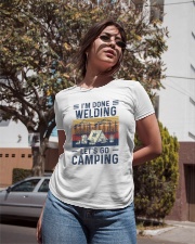 I'm Done Welding - Let's Go Camping Ladies T-Shirt apparel-ladies-t-shirt-lifestyle-02