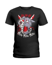 CH CH CH - Meow Meow Meow Ladies T-Shirt tile