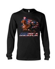 Dachshund Merica design Long Sleeve Tee tile