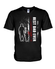 Best Dad Ever V-Neck T-Shirt tile