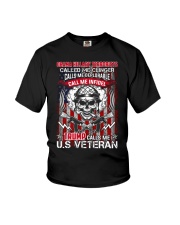 Trump Calls Me Us Veteran Youth T-Shirt tile