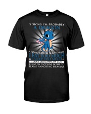 5 Signs I'm Probably A Dragon Classic T-Shirt front