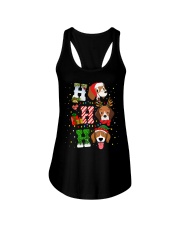 Beagle Ho Ho Ho Ladies Flowy Tank tile