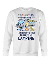 I Googled My Symtoms - I Just Need To Go Camping Crewneck Sweatshirt tile