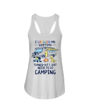 I Googled My Symtoms - I Just Need To Go Camping Ladies Flowy Tank tile