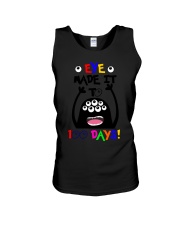 Eye Made It To 100 Days Unisex Tank tile