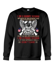 Grumpy Veteran Proud Veteran Crewneck Sweatshirt tile