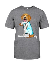 Beagle - I Love Mom Classic T-Shirt tile