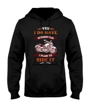 Biker Grandpa Hooded Sweatshirt tile
