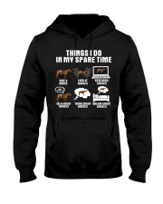 Things I Do In My Spare Time Hooded Sweatshirt tile