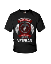 Brave Heart I Am A Veteran Youth T-Shirt tile
