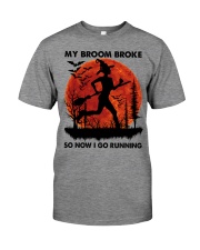 My Broom Broke - So Now I Go Running Premium Fit Mens Tee tile