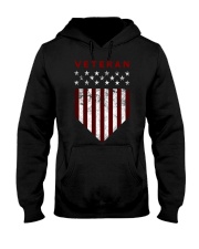 Veteran Flag Hooded Sweatshirt front