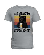 All I Need Is Beer And My Cat Ladies T-Shirt tile