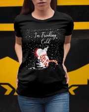 Cat I'm Freaking Cold Ladies T-Shirt apparel-ladies-t-shirt-lifestyle-04