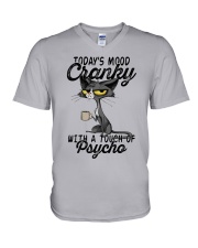 Today's Mood V-Neck T-Shirt tile