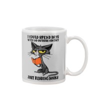 Just Reading Books Mug tile