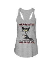 Touch My Coffee Ladies Flowy Tank tile
