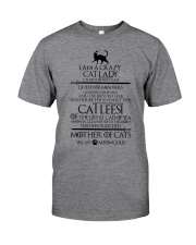 I Am A Crazy Cat Lady Classic T-Shirt tile