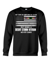 Being A Desert Storm Veteran Crewneck Sweatshirt tile