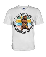 I'm Retired - I Have 6 Saturday And 1 Sunday V-Neck T-Shirt tile