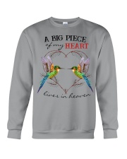 A Big Peace Of My Heart Lives In Heaven Crewneck Sweatshirt tile