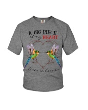 A Big Peace Of My Heart Lives In Heaven Youth T-Shirt tile