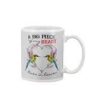 A Big Peace Of My Heart Lives In Heaven Mug tile