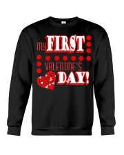 My First Valentine's Day Crewneck Sweatshirt tile