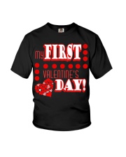 My First Valentine's Day Youth T-Shirt tile