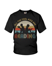 All The Cool Kids Are Reading Youth T-Shirt tile